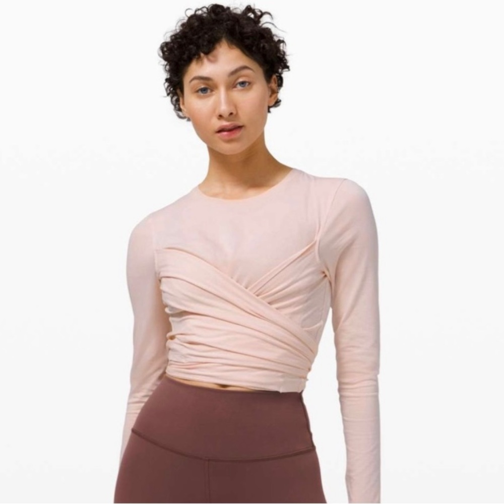 LULULEMON GATHER AND GROW LONG SLEEVE